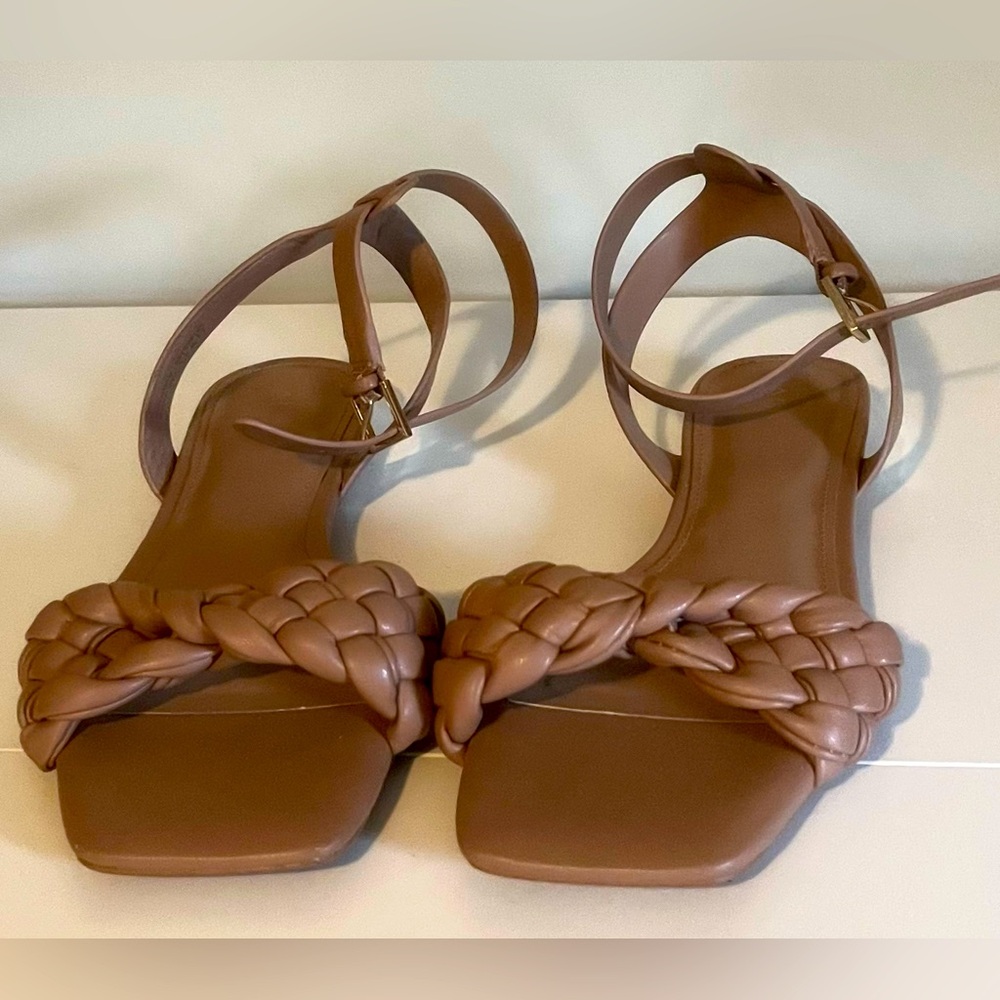 Aldo Square Toe Knotted Sandals